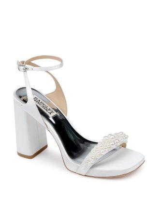 Women's Calida Square Toe Adorned High Heel Platform Sandals | Bloomingdale's (US)