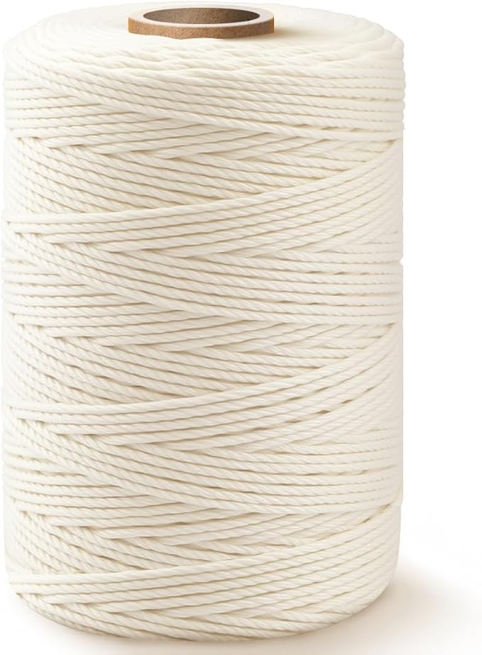 SMART&CASUAL 600 Feet 2mm Cotton Butcher Twine String Soft Food Safe for Cooking Craft Baker Kitc... | Amazon (US)