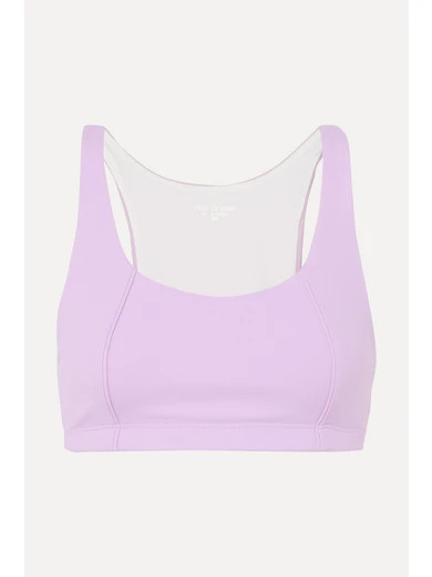Year of Ours - Yos Stretch Sports Bra - Lilac | NET-A-PORTER (US)