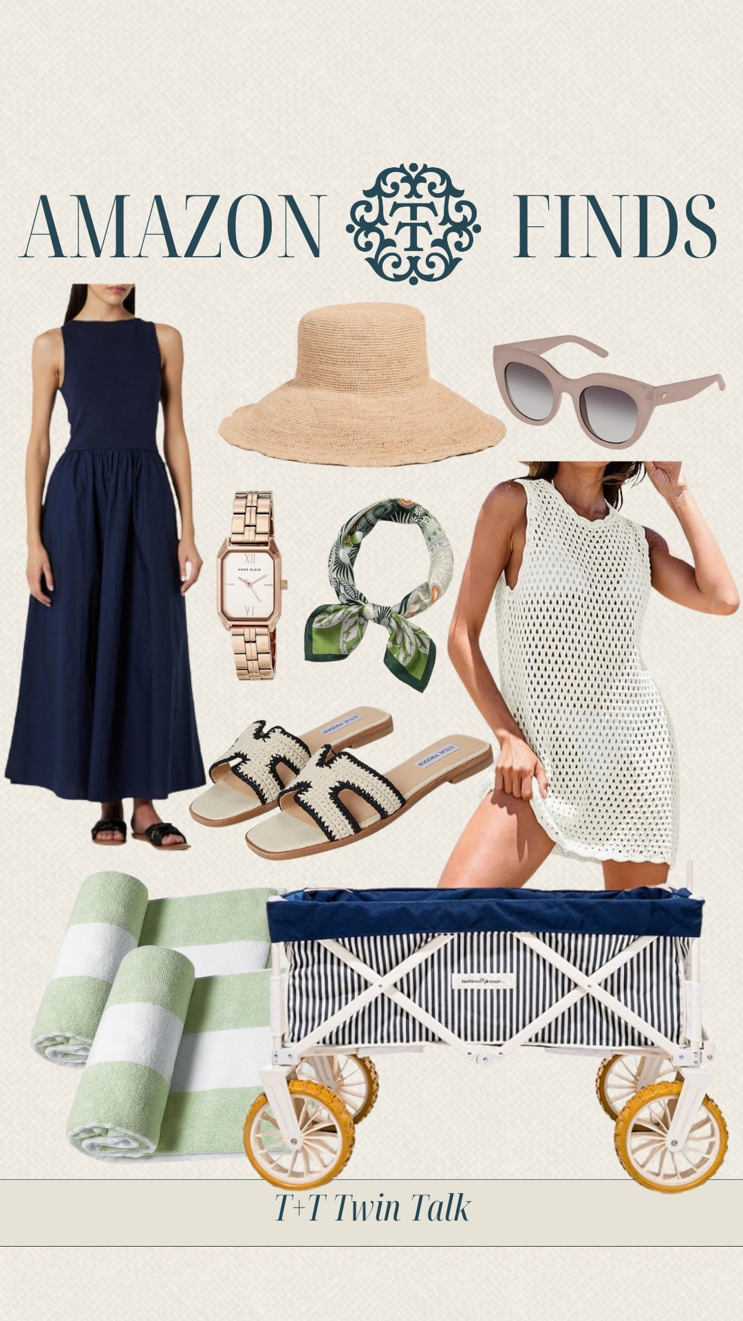 Amazon items you’ll need for your next beach getaway! Striped green and white towels, a white cover up and a woven hat!

#LTKSeasonal #LTKOver40 #LTKGiftGuide