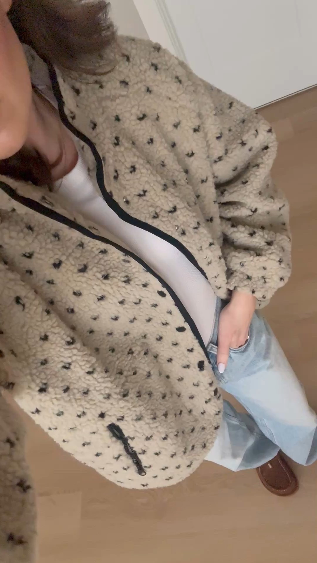 This Amazon fleece is one of my favorite winter finds! So cute and cozy and reminds me of fp for less! Wearing a size small

Look for less | fleece jacket | Amazon find | what I’m wearing 

#LTKmomlife