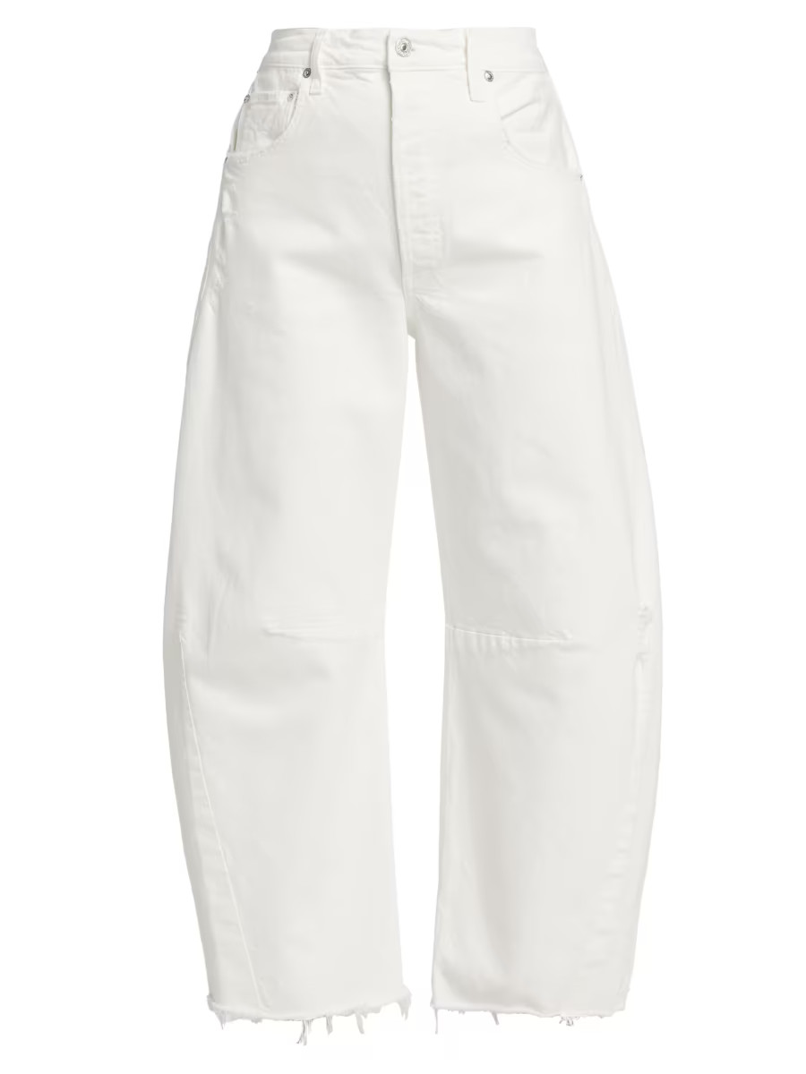 Horseshoe Curved-Leg Jeans | Saks Fifth Avenue