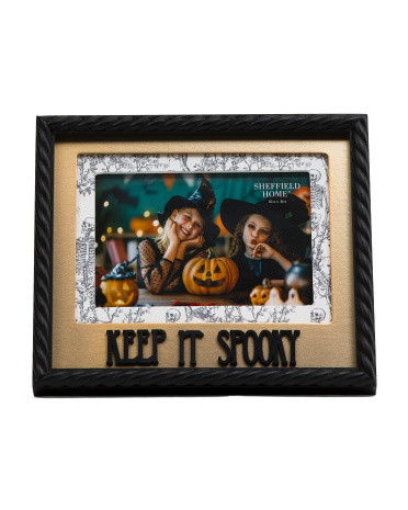 4x6 Spooky Tabletop Picture Frame | TJ Maxx