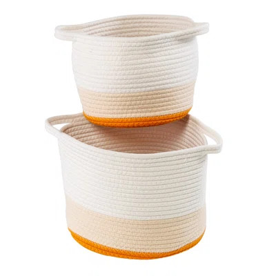 2 Piece Fabric Basket Set | AllModern