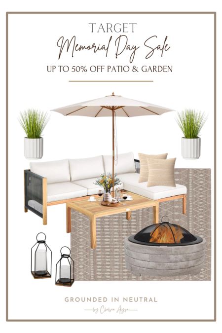 I’m loving these patio and garden items from Target’s Memorial Day Sale! The patio umbrella is my favorite for sunny days. 

#LTKSaleAlert #LTKHome #LTKSeasonal