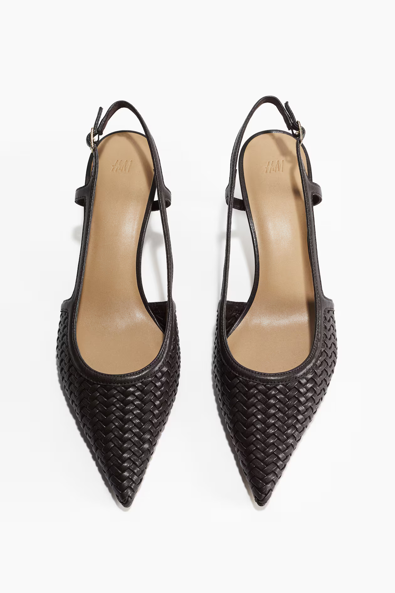 Braided Slingback Pumps | H&M (US + CA)