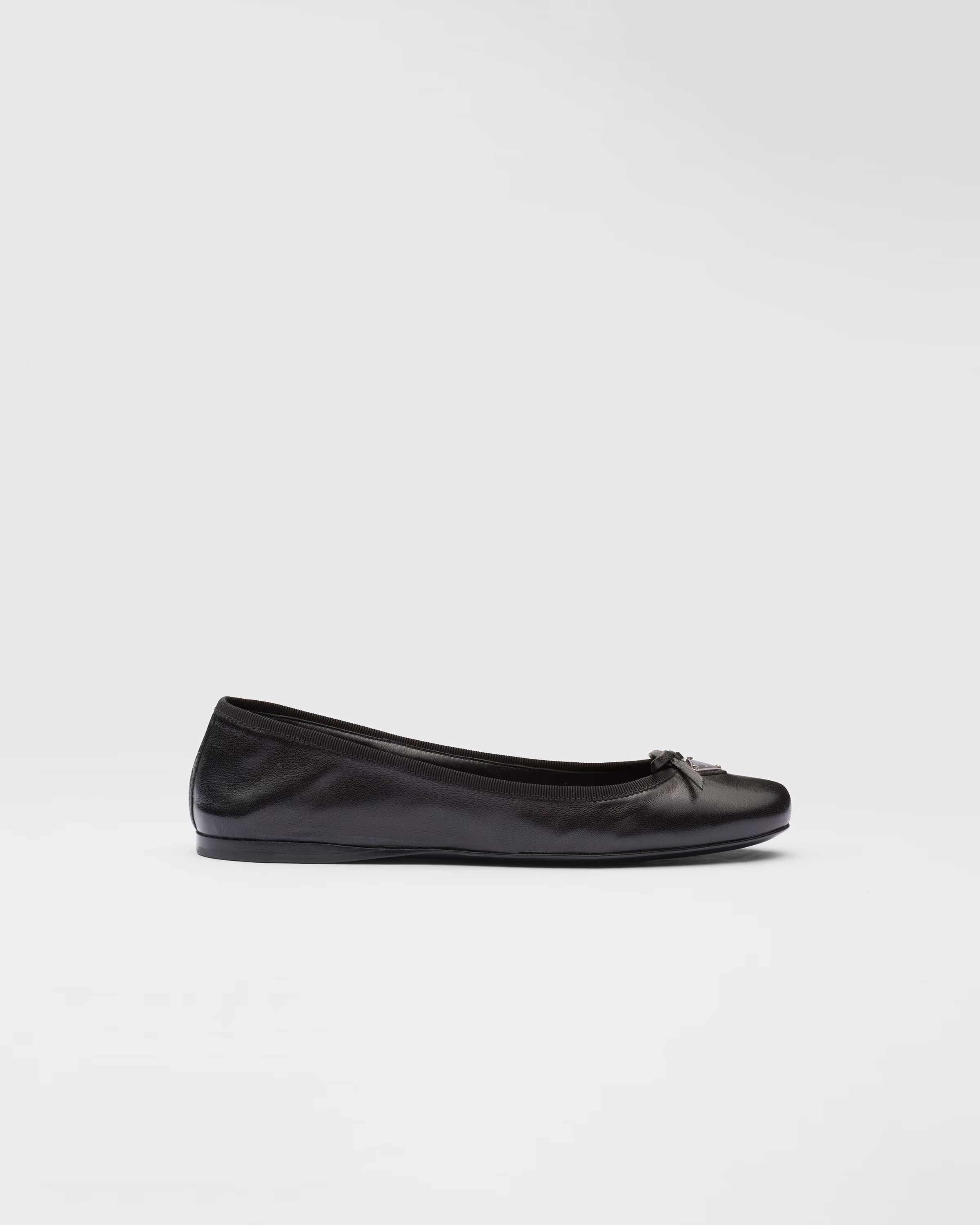 Nappa leather ballerinas | Prada Spa US
