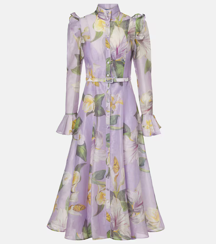 Leo Lin Katrina linen-blend shirt dress | Mytheresa (US/CA)