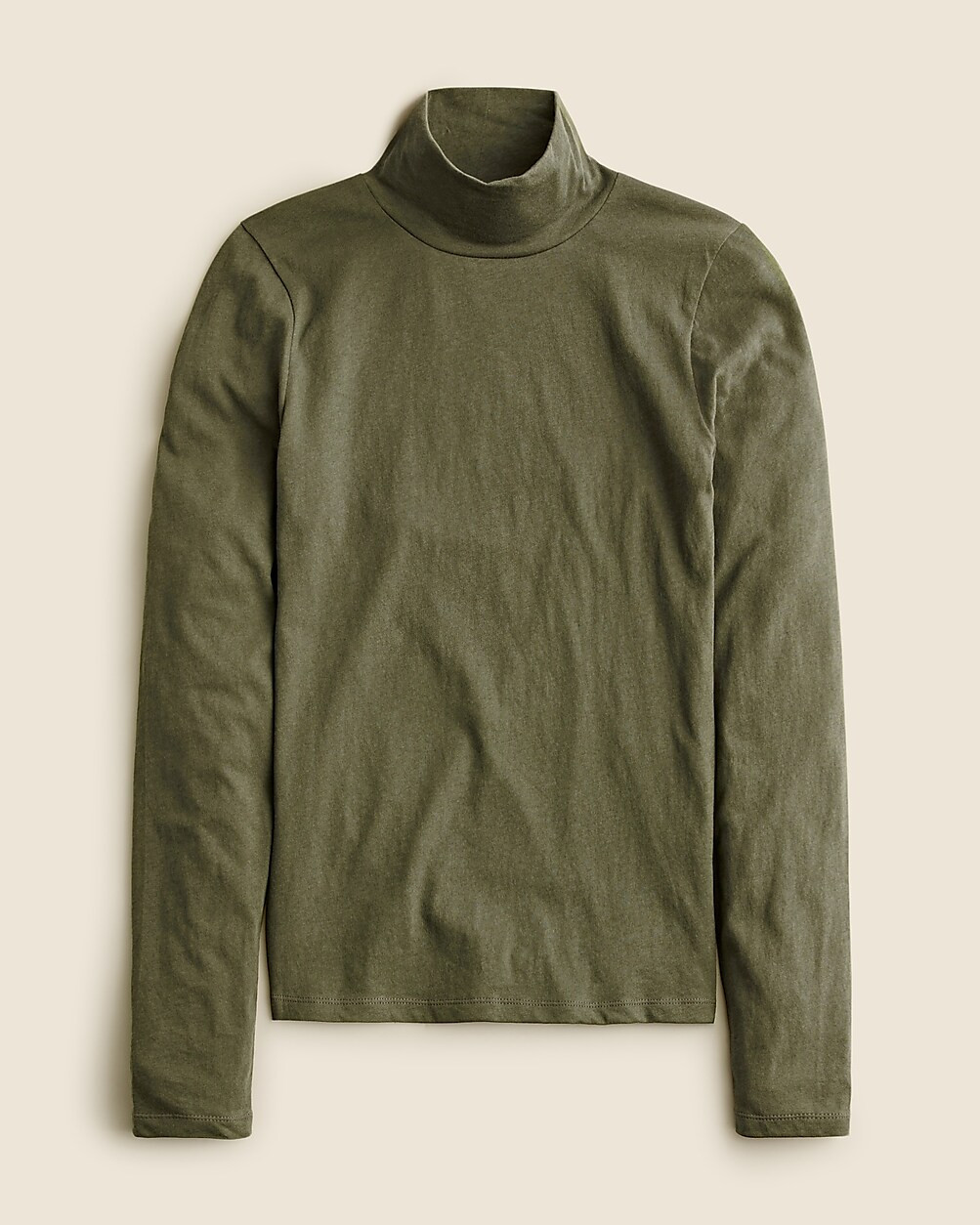 Tissue crepe turtleneck | J. Crew US