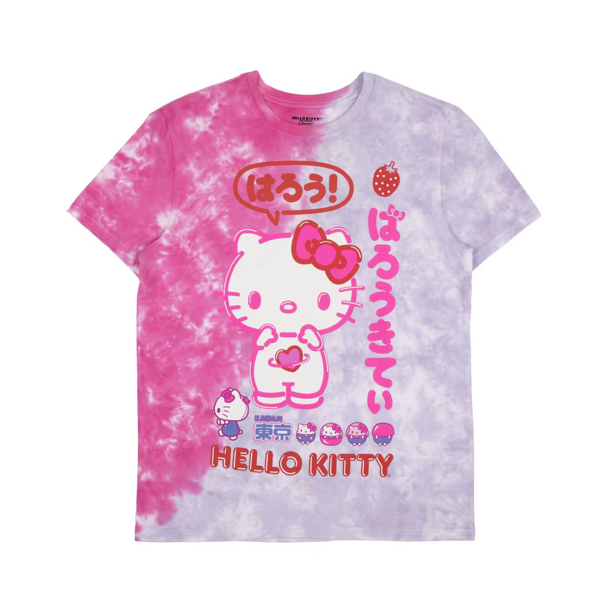 Men's Sanrio Hello Kitty Short Sleeve Graphic T-Shirt - Pink | Target