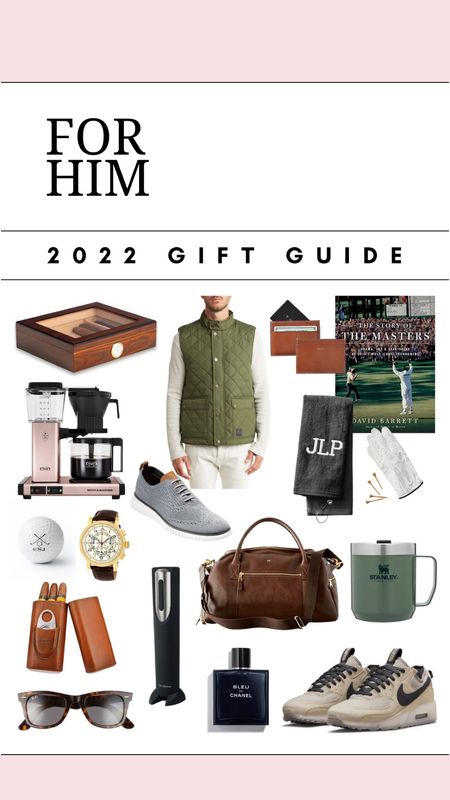 Holiday gift guide for him gift guide for the outdoorsy guy thoughtful gifts for a Golf lover gifts for your husband 

#LTKmens #LTKHoliday #LTKSeasonal