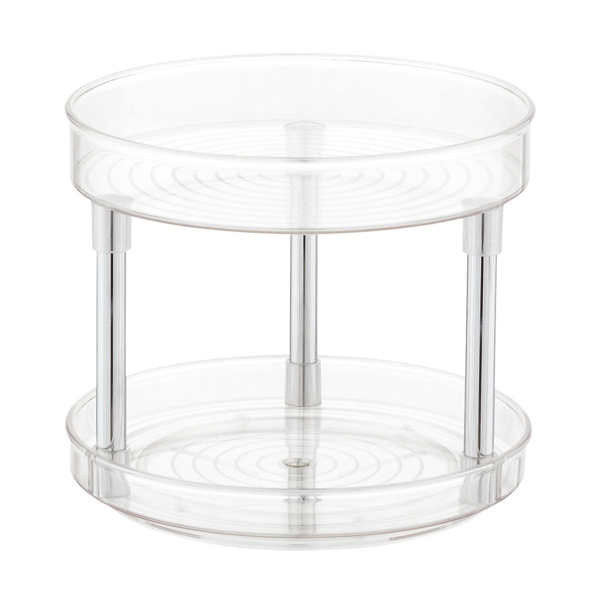 iDesign Linus 2-Tier Lazy Susan | The Container Store