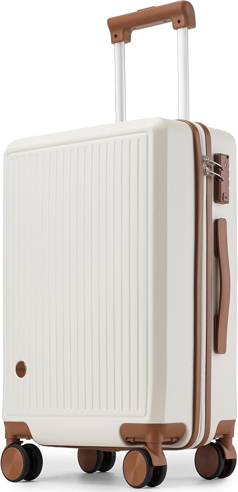 Hulsin 20\u201d Carry on Luggage with Spinner Wheels,22x14x9 Airline Approved | Amazon (US)