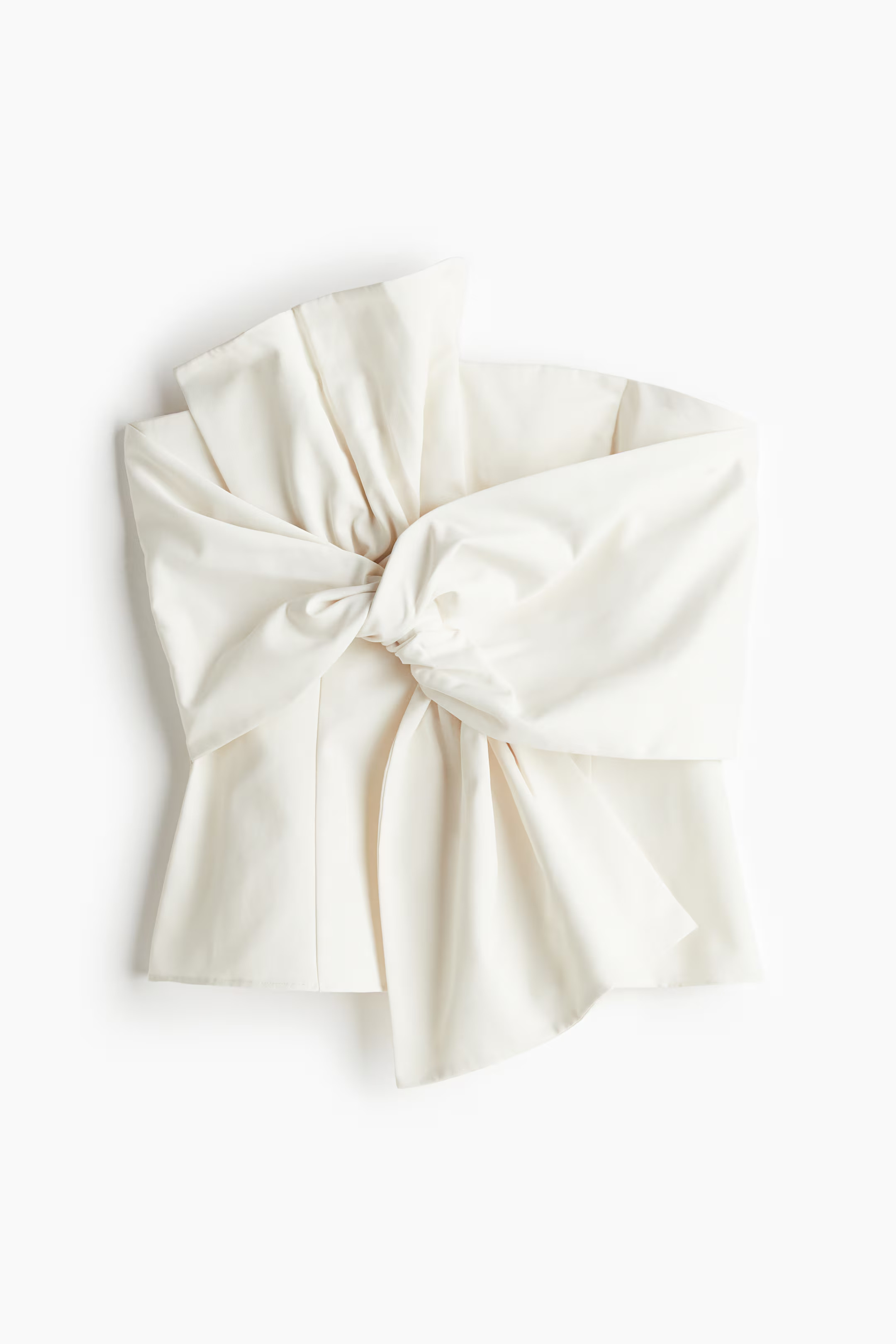 Bow-front bandeau top | H&M (UK, MY, IN, SG, PH, TW, HK)
