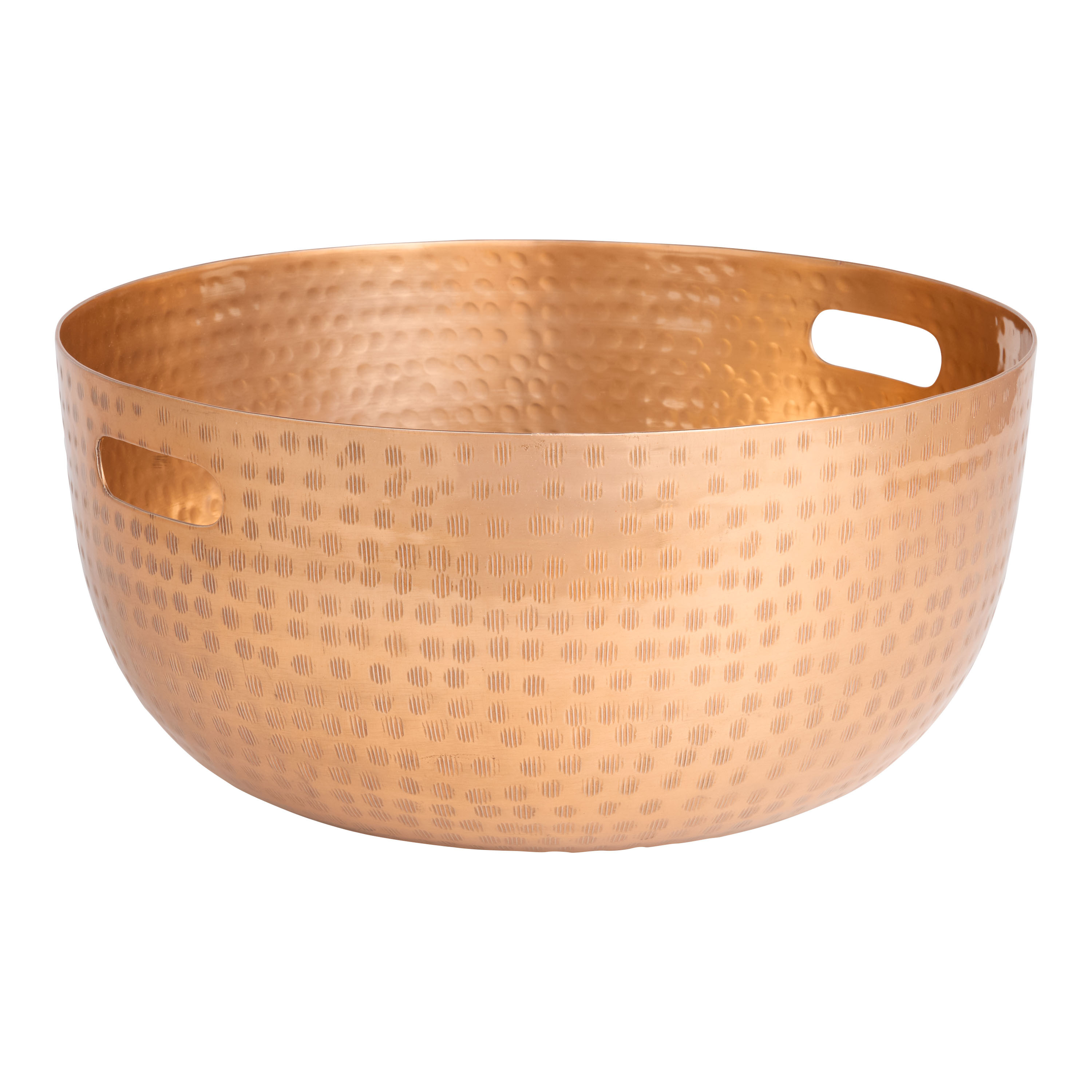Coppery Hammered Metal Beverage Party Tub | World Market