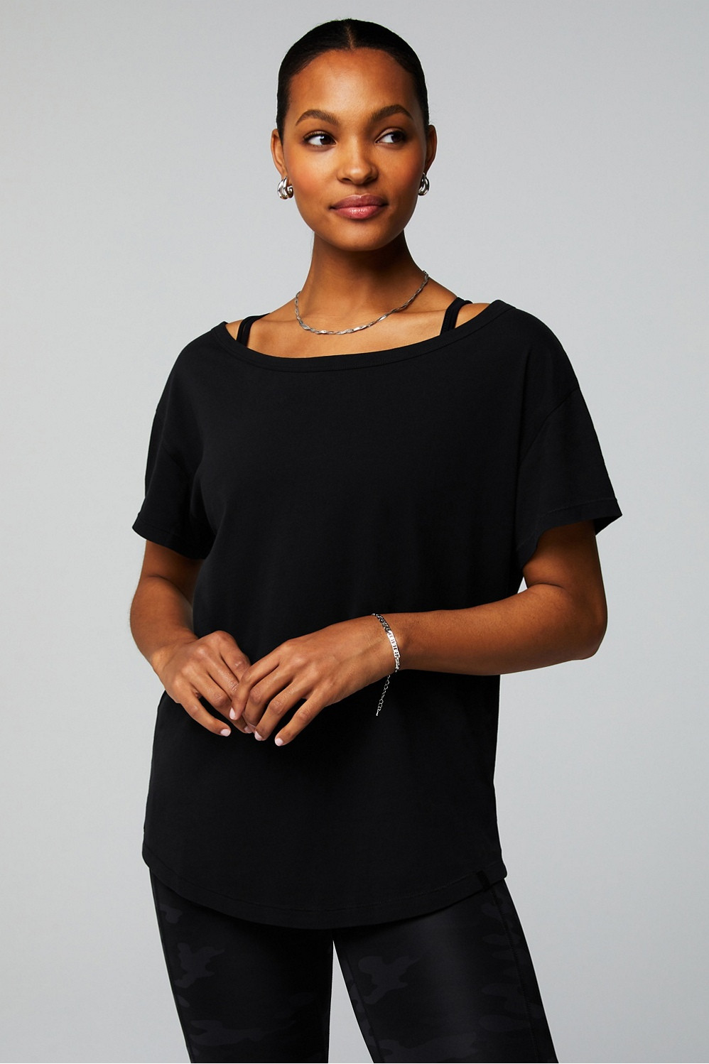 100% Cotton Oversized Tee | Fabletics - North America