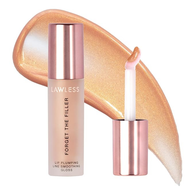 Lawless Women's Forget The Filler Lip Plumper Line Gloss, Annie, Pink, 0.11 Fl Oz (Pack of 1) | Amazon (US)
