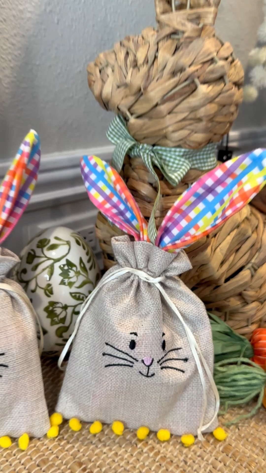 These bunny bags are so cute for Easter gifting! Fill with little gifts, treats or snacks. They come in a set of 2 & are just adorable 🐰🩷

#LTKstorytime #LTKHome #LTKSeasonal