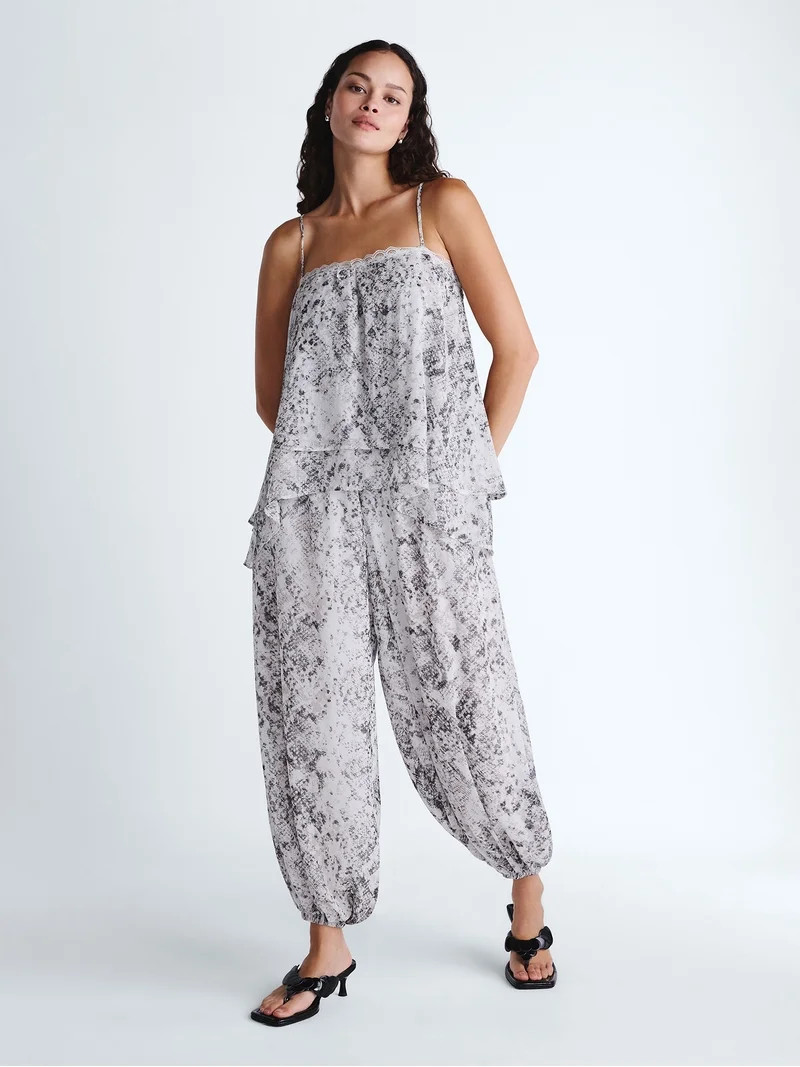 Scoop Women's and Women's Plus Pull on Harem Pant, Sizes XS-4X | Walmart (US)