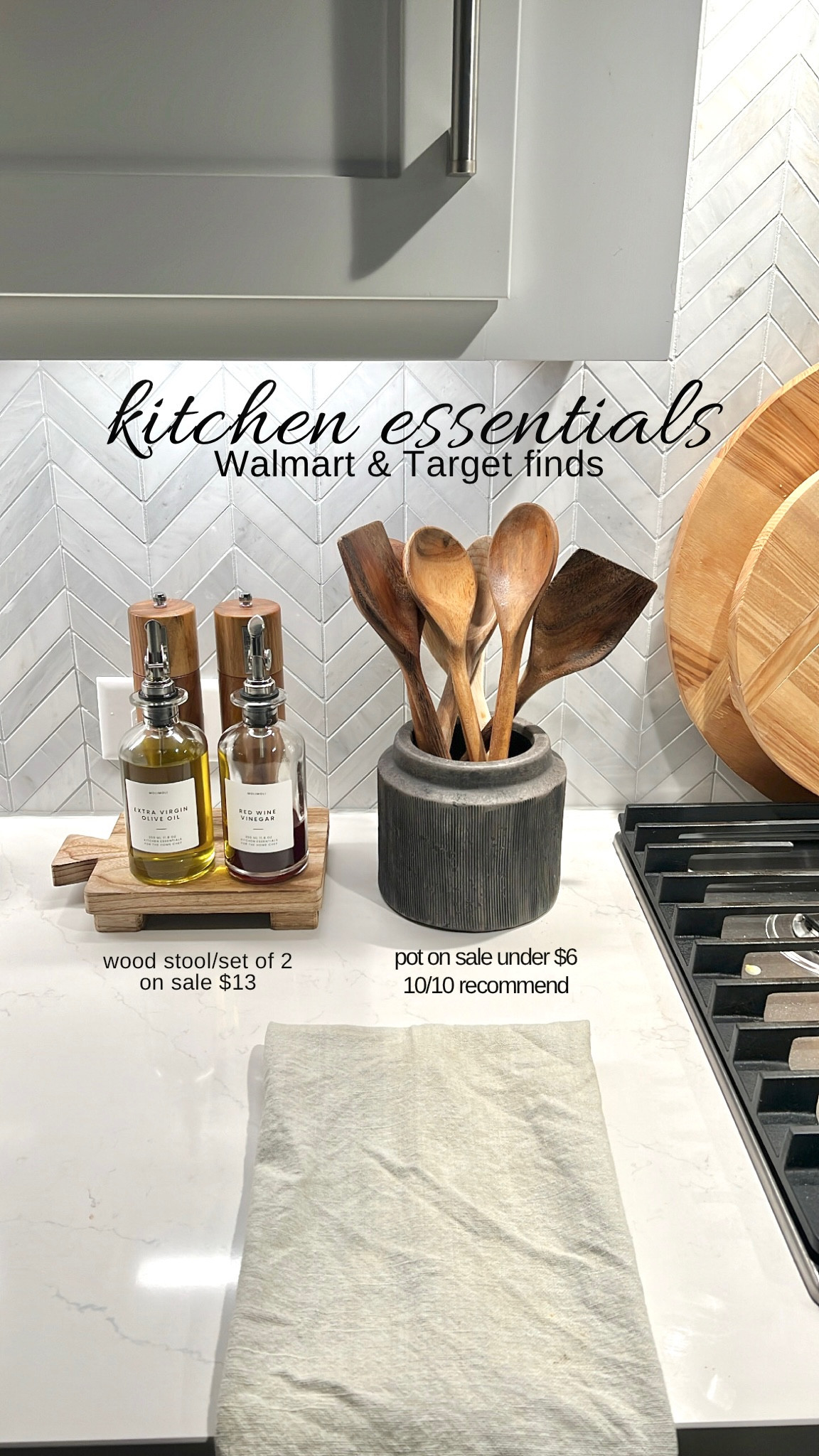 Kitchen gadgets. Utensil holder. Ceramic pot planter. Salt and pepper grinder. Oil & vinegar dispenser. Amazon home. Walmart home  

#LTKhome #LTKsalealert #LTKunder50