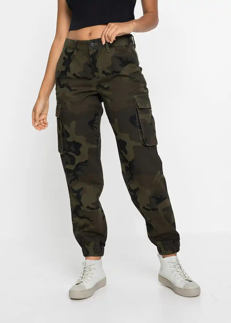 Cargohose aus reiner Baumwolle | Bonprix DE