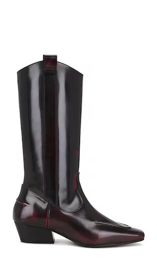 Chase Boot in Brushed Burgundy | Revolve Clothing (Global)