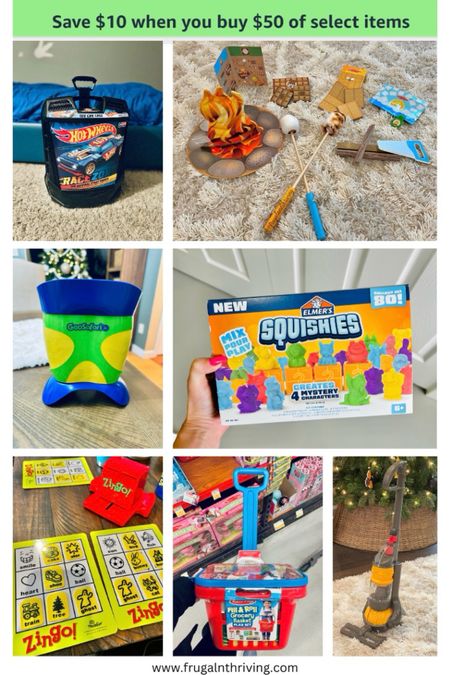 #ad Great time to snag some last minute gifts 🎁 Amazon has a nice promotion going on where you spend $50 on eligible items and you’ll get $10 off at checkout!! 👏🏼

Below are just SOME of our favorite items included in the promotion but browse around there are so many GOOD things included!! 

#giftguide #giftideas #holidayshopping #kids #amazon #amazonfinds 

#LTKHoliday #LTKGiftGuide #LTKsalealert