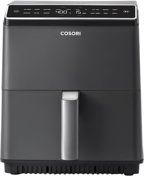 COSORI 6.8Qt Air Fryer, 12-in-1 Dual Blaze for 360° Crispy Meals, No Shaking & Preheating to Fas... | Amazon (US)