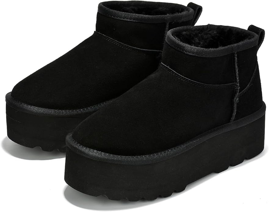 Project Cloud 100% Genuine Leather Ankle Boots for Women - Anti-Slip Memory Foam Insole Womens Bo... | Amazon (US)