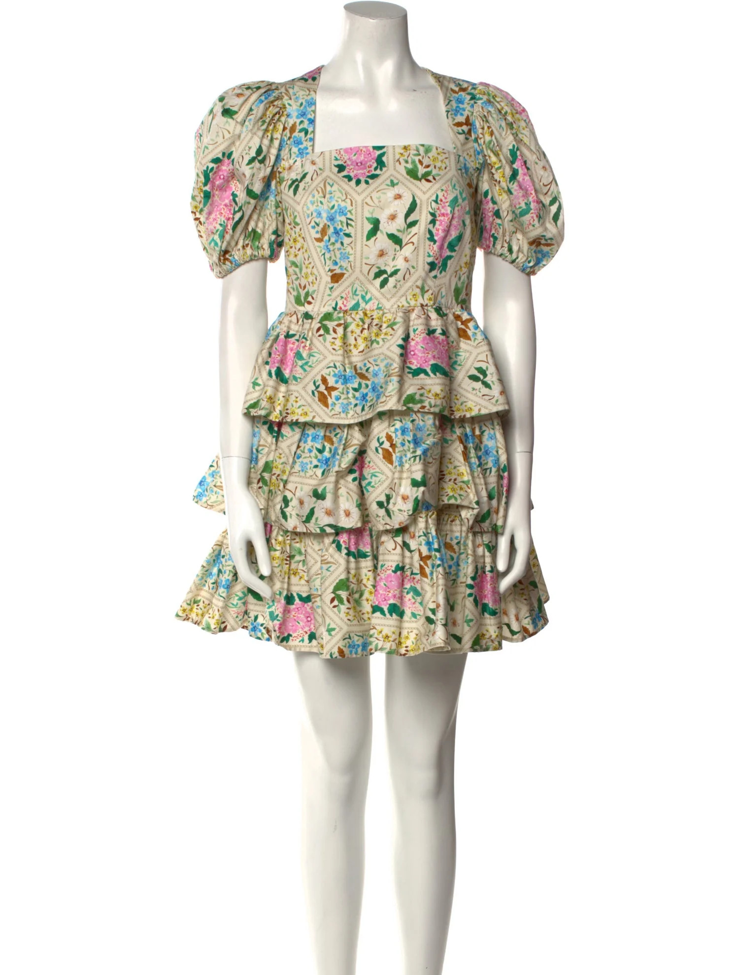 Floral Print Mini Dress | The RealReal