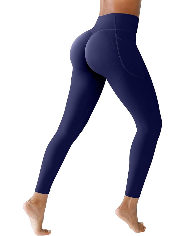 BRXL Scrunch Butt Lifting Leggings with Pockets for Women, Tummy Control High Waisted No Front Se... | Amazon (US)