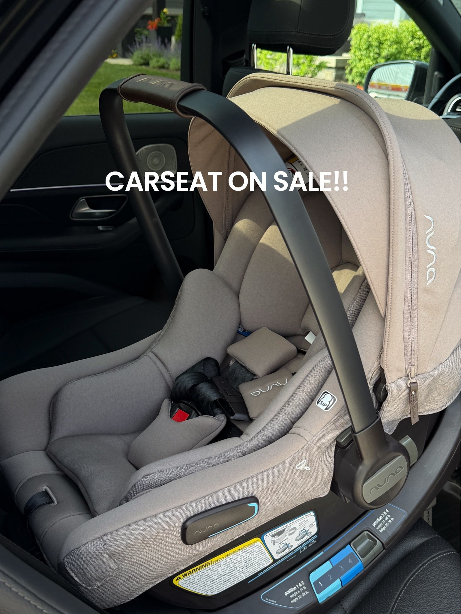 Our car seat is included in the Nordstrom anniversary sale!! Exact color is cedar, on sale in a different color.

#LTKSaleAlert #LTKBaby