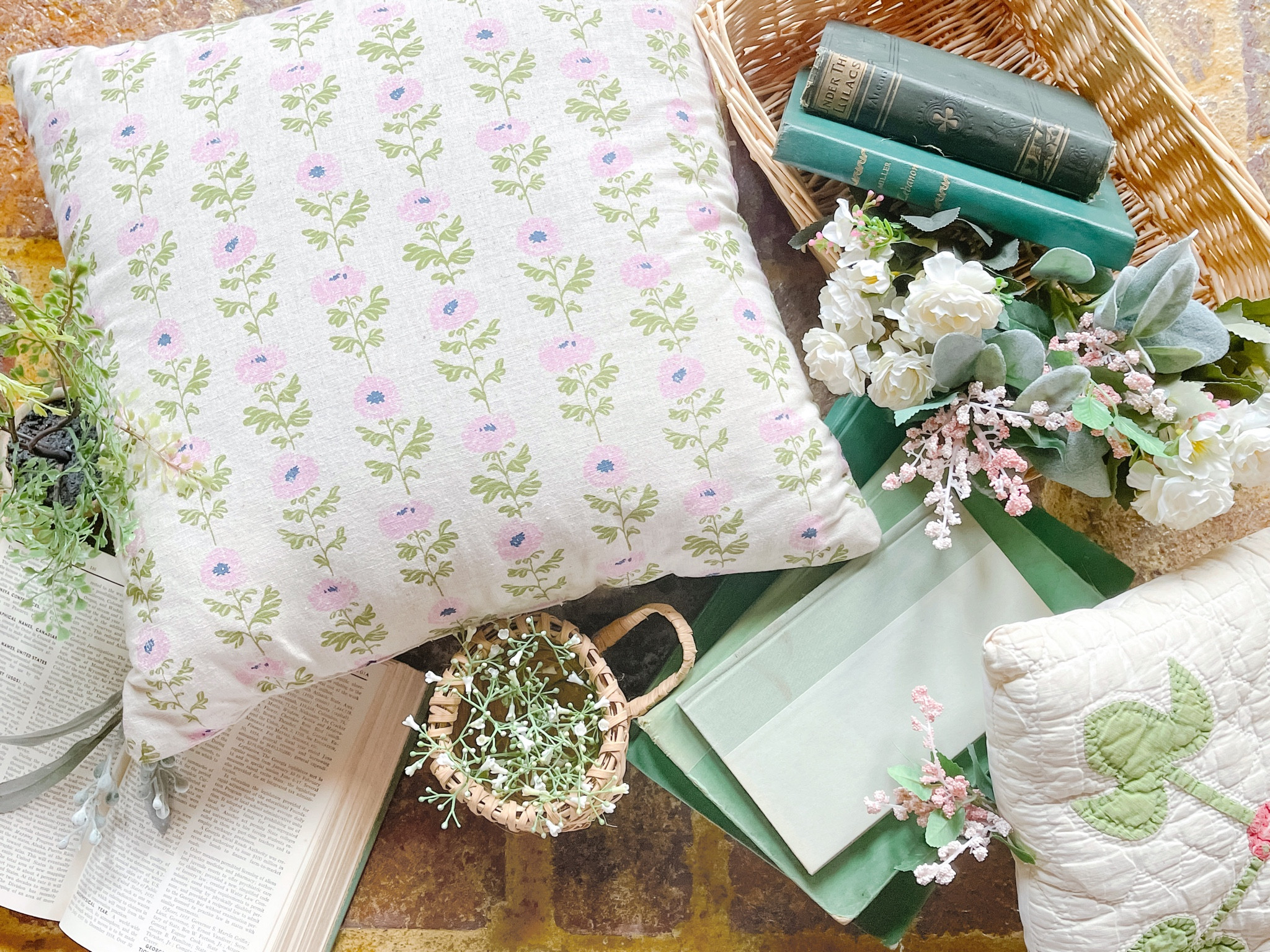 This Target pillow goes amazingly with my vintage and antique decor. Smash!

#LTKSeasonal #LTKhome #LTKunder50