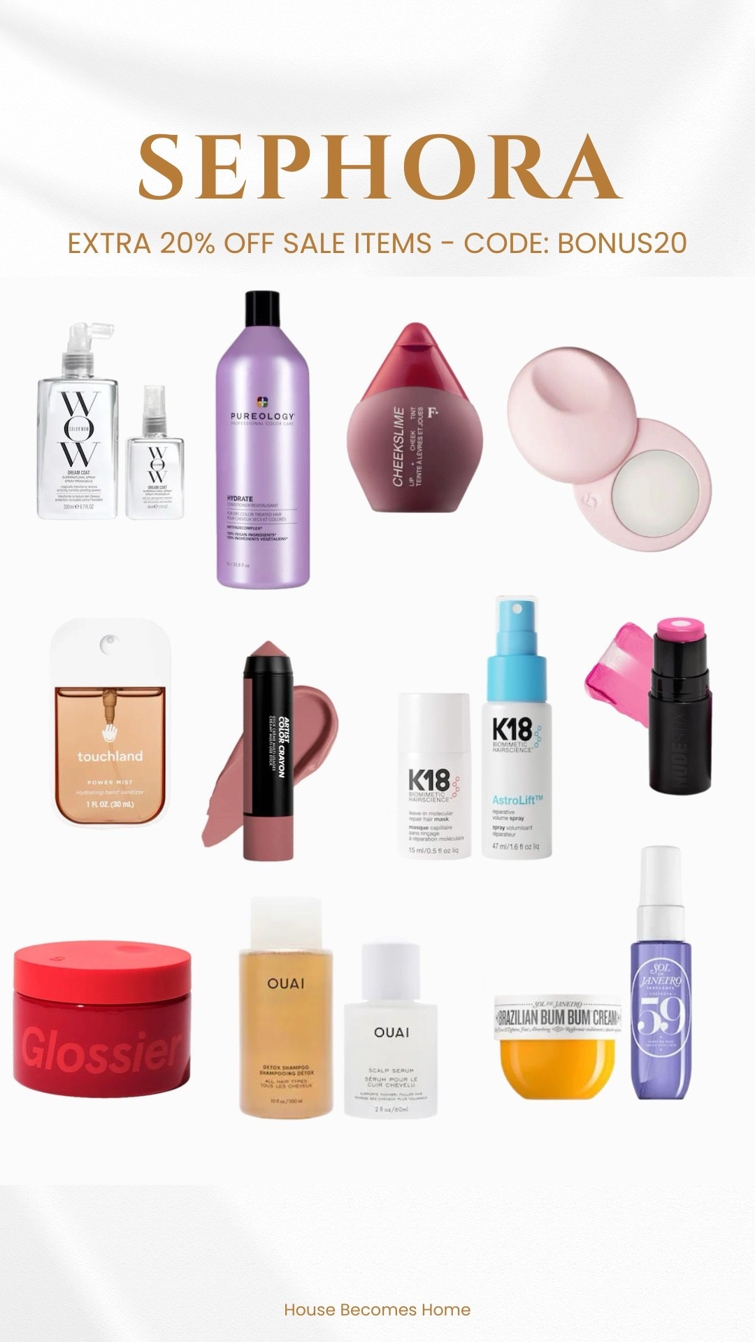 Sephora sale! Extra 20% off sale items! 



#LTKFindsUnder50 #LTKBeauty #LTKSaleAlert