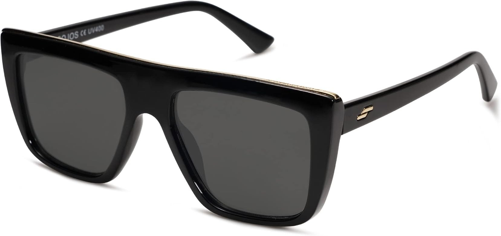 SOJOS Trendy Flat Top Sunglasses for Women and Men | Amazon (US)