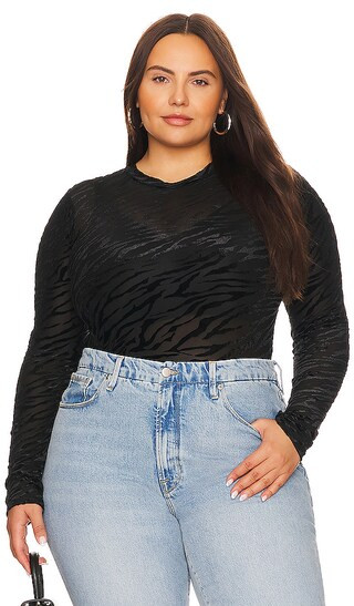 Ella Top in Black Tiger | Revolve Clothing (Global)