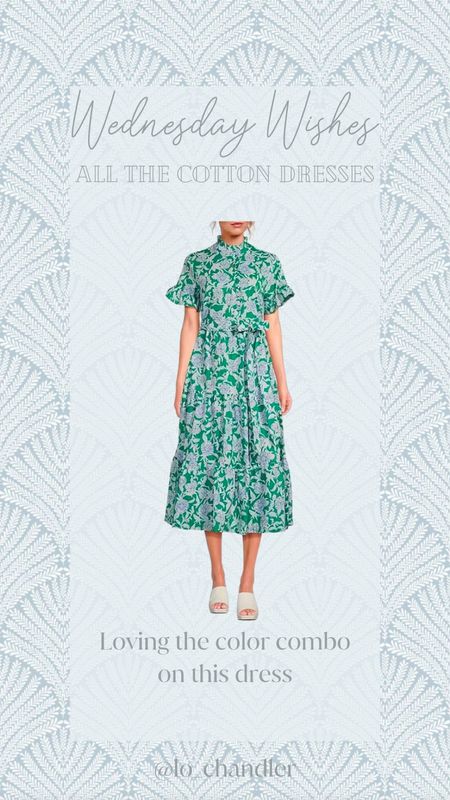 I think this green and navy dress is absolutely stunning! I love the length and the neckline! 



Hill house 
Cotton dress
Spring dress 
Summer dress
Lightweight dresses
Midi dress
Hill house dresses
100% cotton dresses

#LTKworkwear #LTKbeauty #LTKstyletip