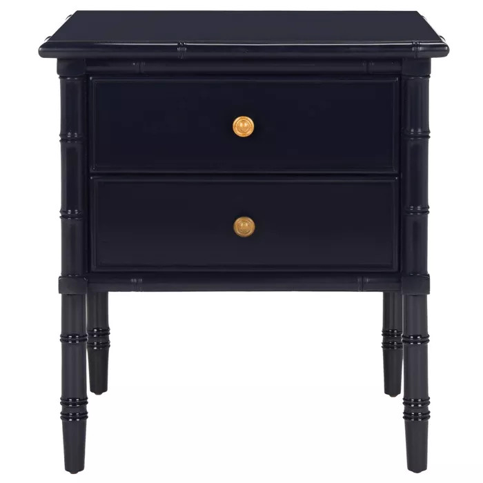 Mina 2 Drawer Coastal Nightstand - Safavieh | Target