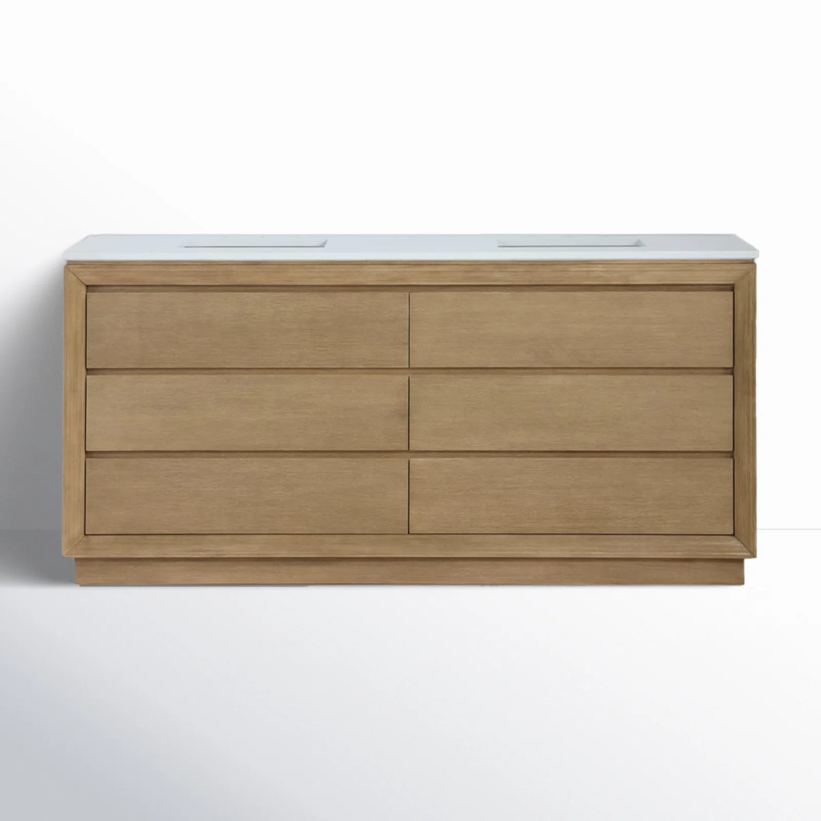 Latitude Run® Stevens 72" Double Bathroom Vanity with Vanity Top & Reviews | Wayfair | Wayfair North America