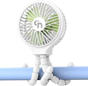WiHoo Stroller Fan Clip On for Baby Battery Operated Fan Portable Fan Rechargeable Mini Handheld ... | Amazon (US)
