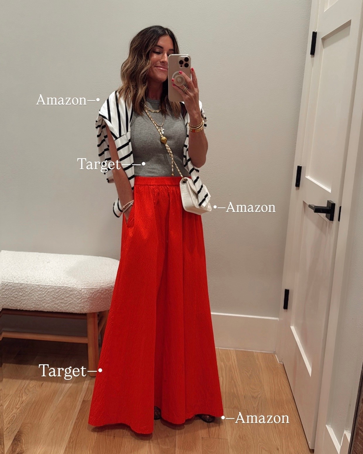 These are some of my FAVORITE Amazon pants, and I wear this $8 tank on repeat! True to size. My bag is the “large” size! 

#LTKSeasonal #LTKSaleAlert #LTKFindsUnder50