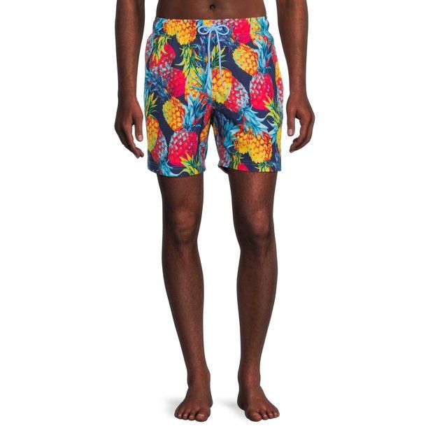 George Men's Stretch Novelty Swim Trunks - Walmart.com | Walmart (US)