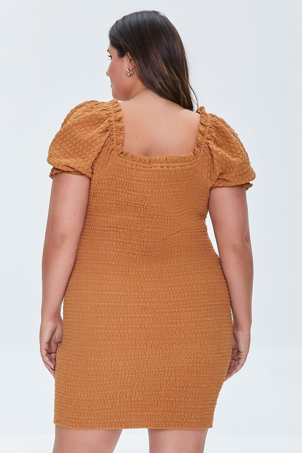 Plus Size Smocked Mini Dress | Forever 21 | Forever 21 (US)