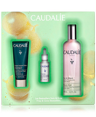 Caudalie 3-Pc. Prep & Glow Bestsellers Skincare Set - Macy's | Macy's