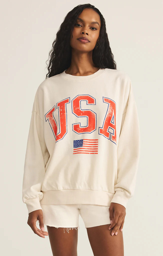 Flag Sunday Sweatshirt | Z Supply
