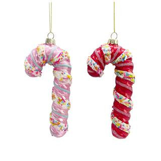 Assorted Candy Cane Glass Ornament, 1pc. by Ashland® | Michaels Stores