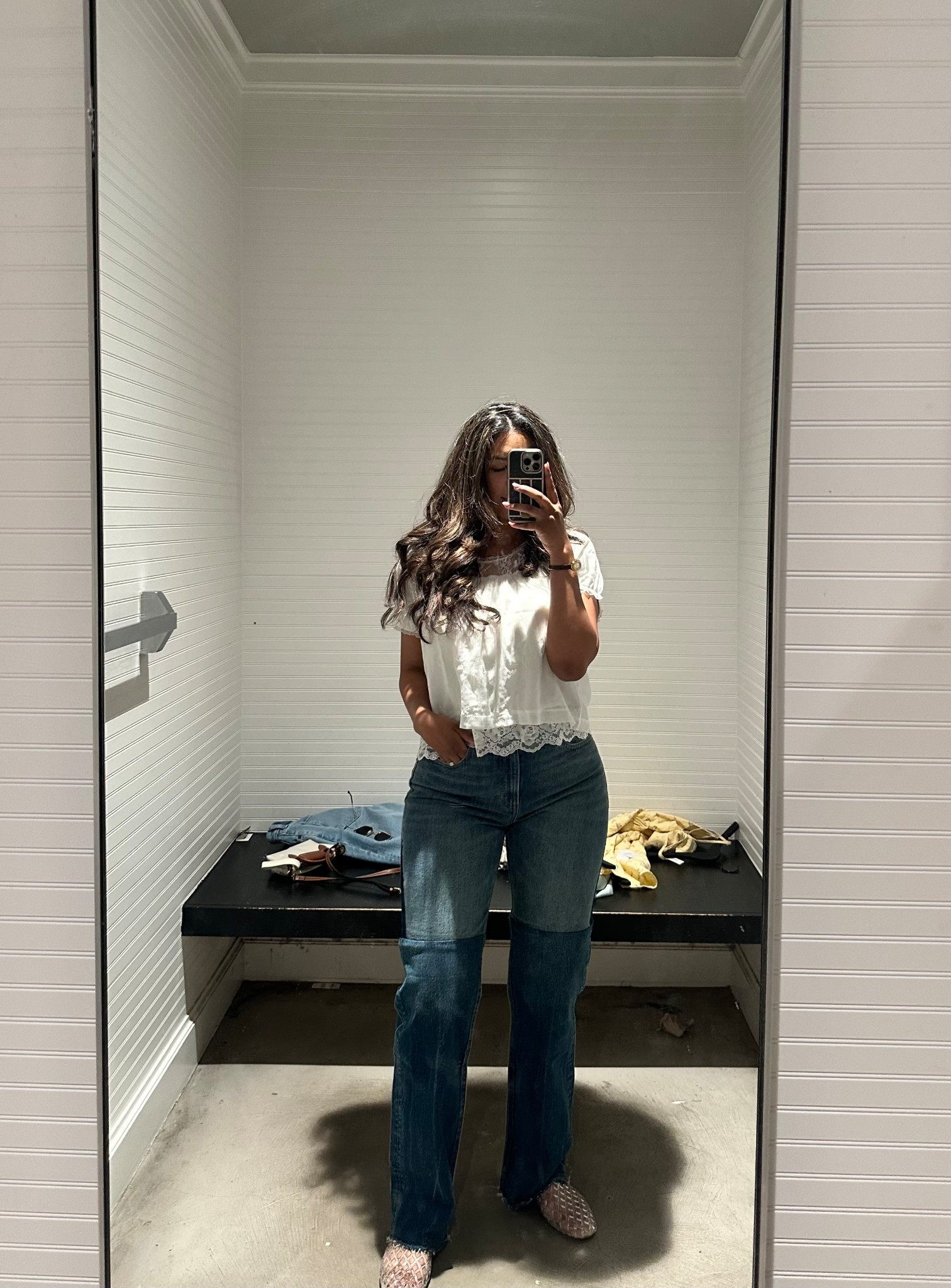 Abercrombie sale! Curve love 28/6 long! Lace top- use code af20 to save! Casual style medium top 

#LTKSaleAlert #LTKMidsize