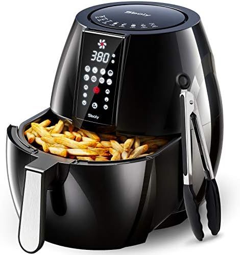 Sboly Air Fryer, 6.3 Qt Airfryer with LCD Digital Screen and Temp & Time Control, 8-in-1 Hot Air ... | Amazon (US)