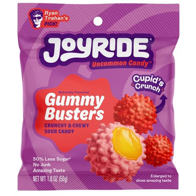 JOYRIDE Cupid's Crunch Valentine Gummy Busters Candy - 1.8oz | Target