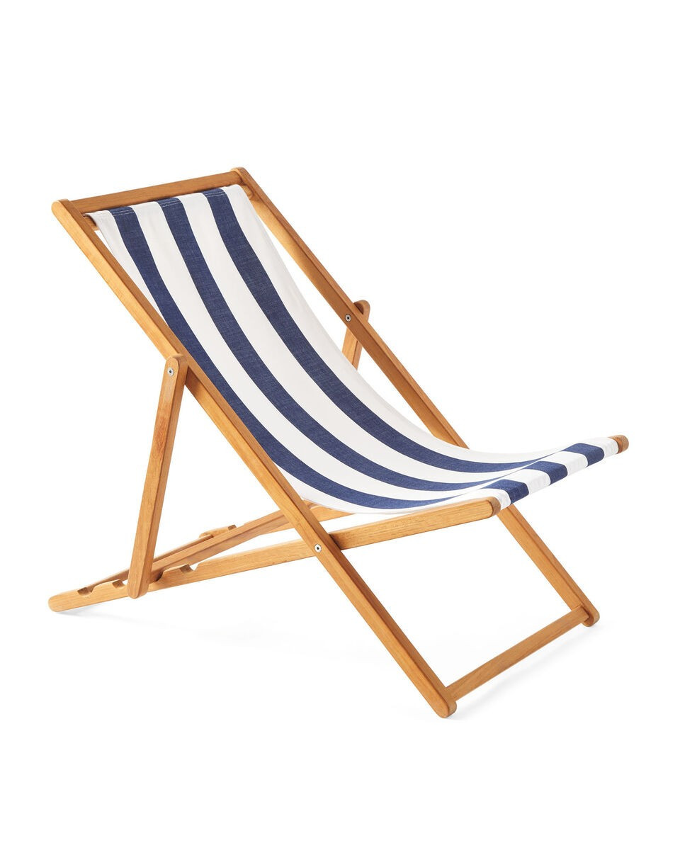 Teak Sling Chair | Serena and Lily